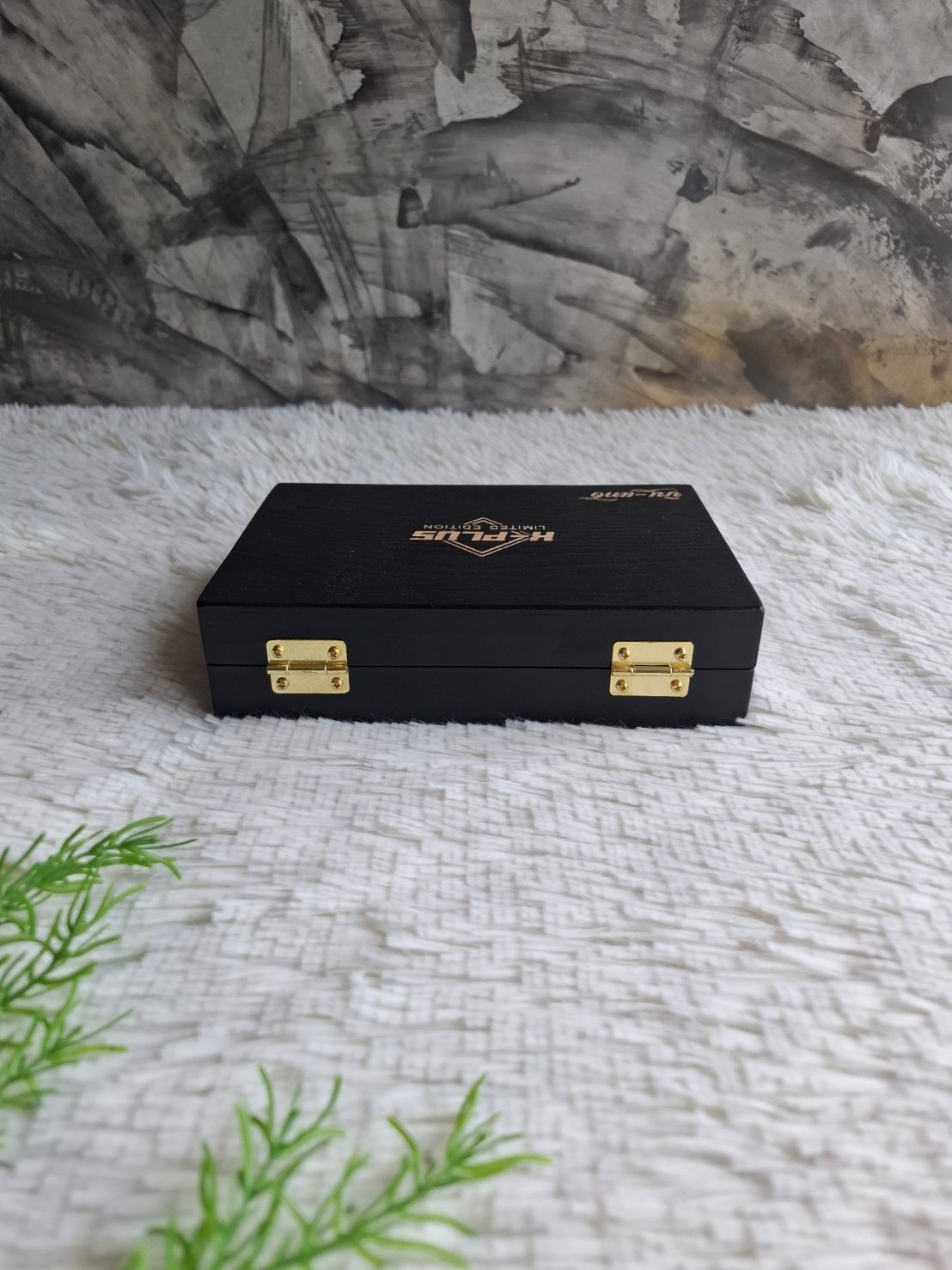 กล่องไม้ใส่ชุดน้ำยาไก่ซน