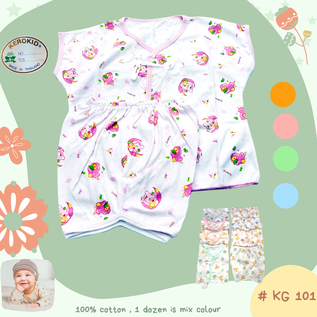 Infant shirt & shorts ชุดป้ายสั้น, 0-6 month, Kero kids