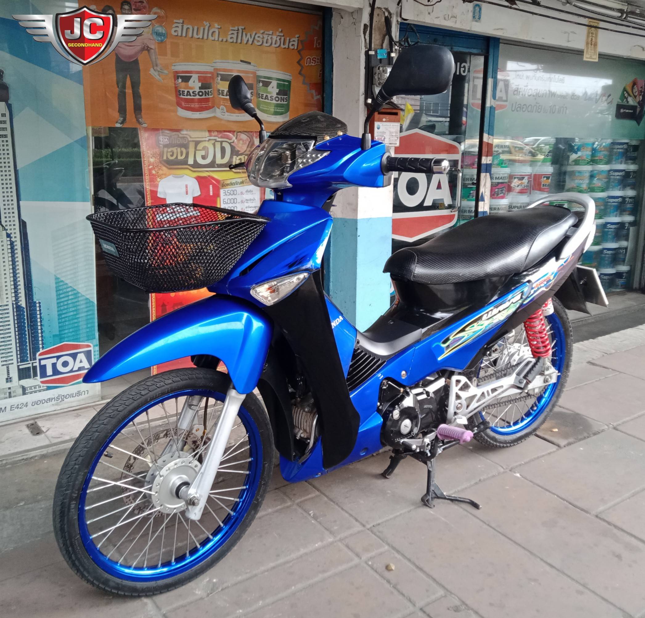 รุ่นนี้อย่าช้า...มีมาก็ดีแบ้ว🤣 #HONDA #WAVE 125S "ไฟเลี้ยวบังลม" รถกลางปี 48 มาแนวเอาใจวัยรุ่นเลย เครื่องยังแน่นคาร์บูแต่ง มีรอยตามการใช้งานตามสภาพ
