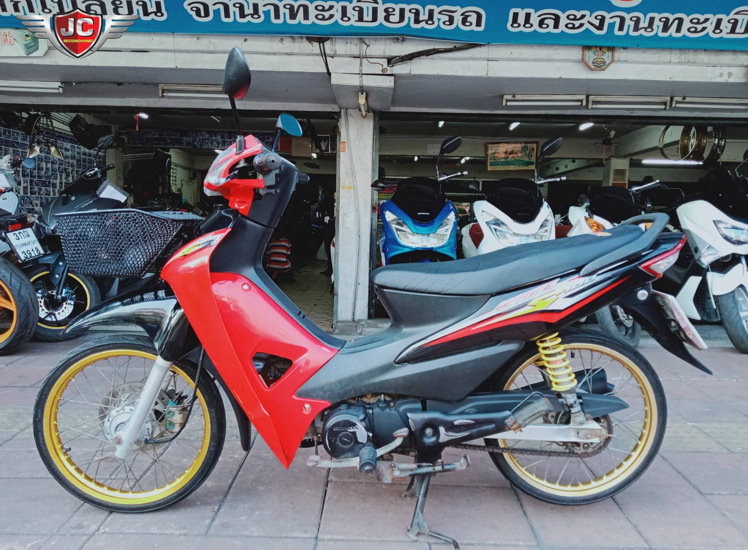 รถบ้านสุดยอดประหยัด" HONDA WAVE100Z U-box จดทะเบียนปลายปี48 สภาพดูดี เครื่องดีคาร์บูร์เดิม ถึกๆทนๆ