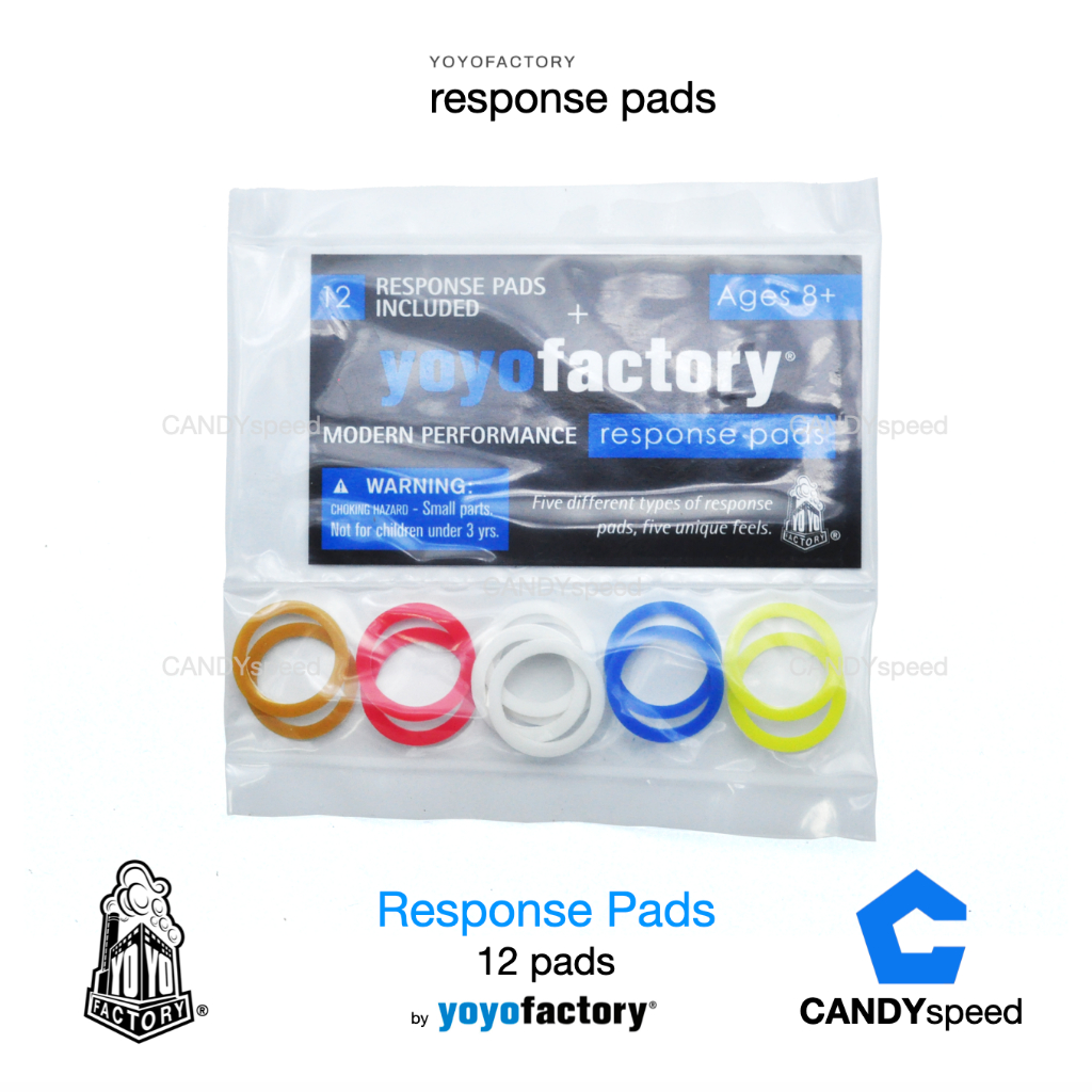 yoyo โยโย่ yoyofactory Response Pads 12 pads | by CANDYspeed