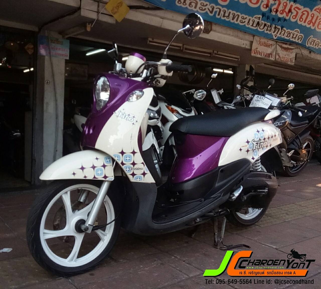 "รถบ้านเดิมๆสภาพพร้อมใช้งาน" Yamaha Fino~เกย์แยก~ จดทะเบียนปลายปี54 สภาพเดิมเครื่องดีเงียบๆเลย