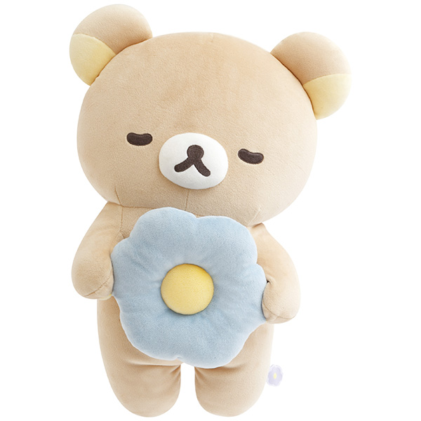 ตุ๊กตา BASIC RILAKKUMA Flower แบบ Rilakkuma ตัวใหญ่ ขนาด 38 x 27 x 16 ซม.