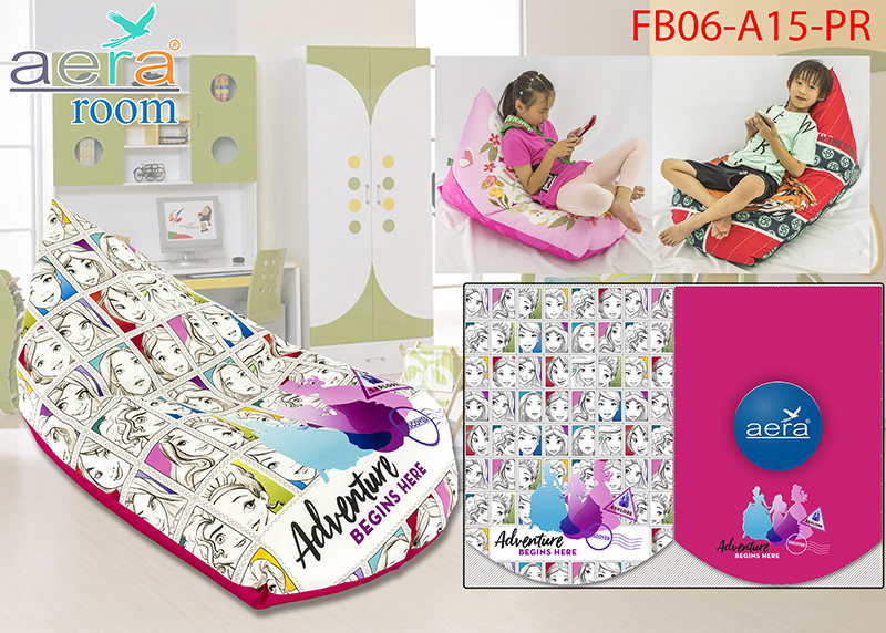 เบาะบีนแบ๊ค เปลี่ยนปลอกได้ Princess