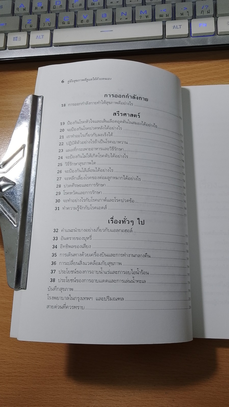 คู่มือสุขภาพดีดูแลด้วยตนเอง / นพ.ธีระ ศิริอาชาวัฒนา