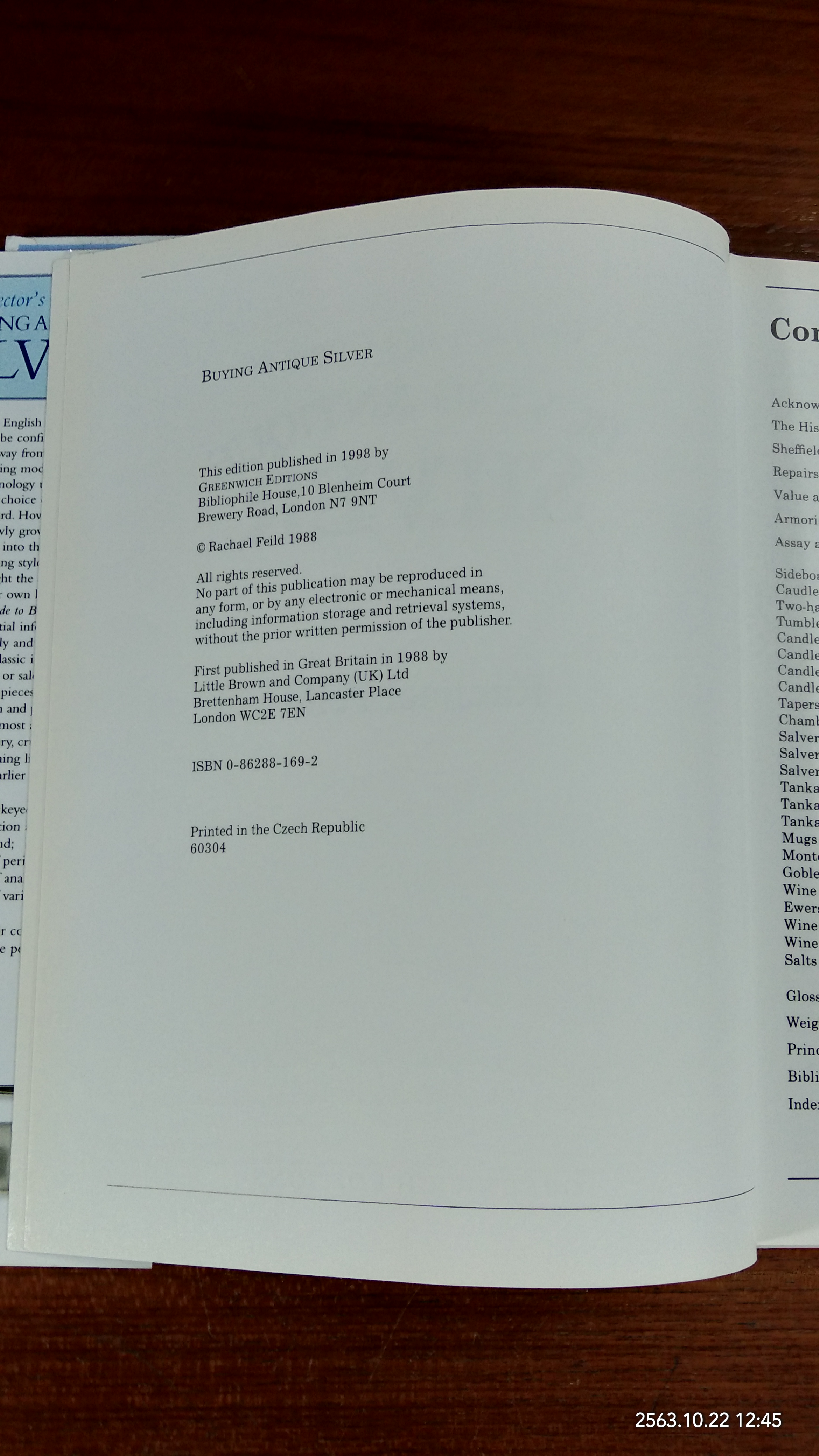 Collector's Guide to BUYING ANTIQUE SILVER