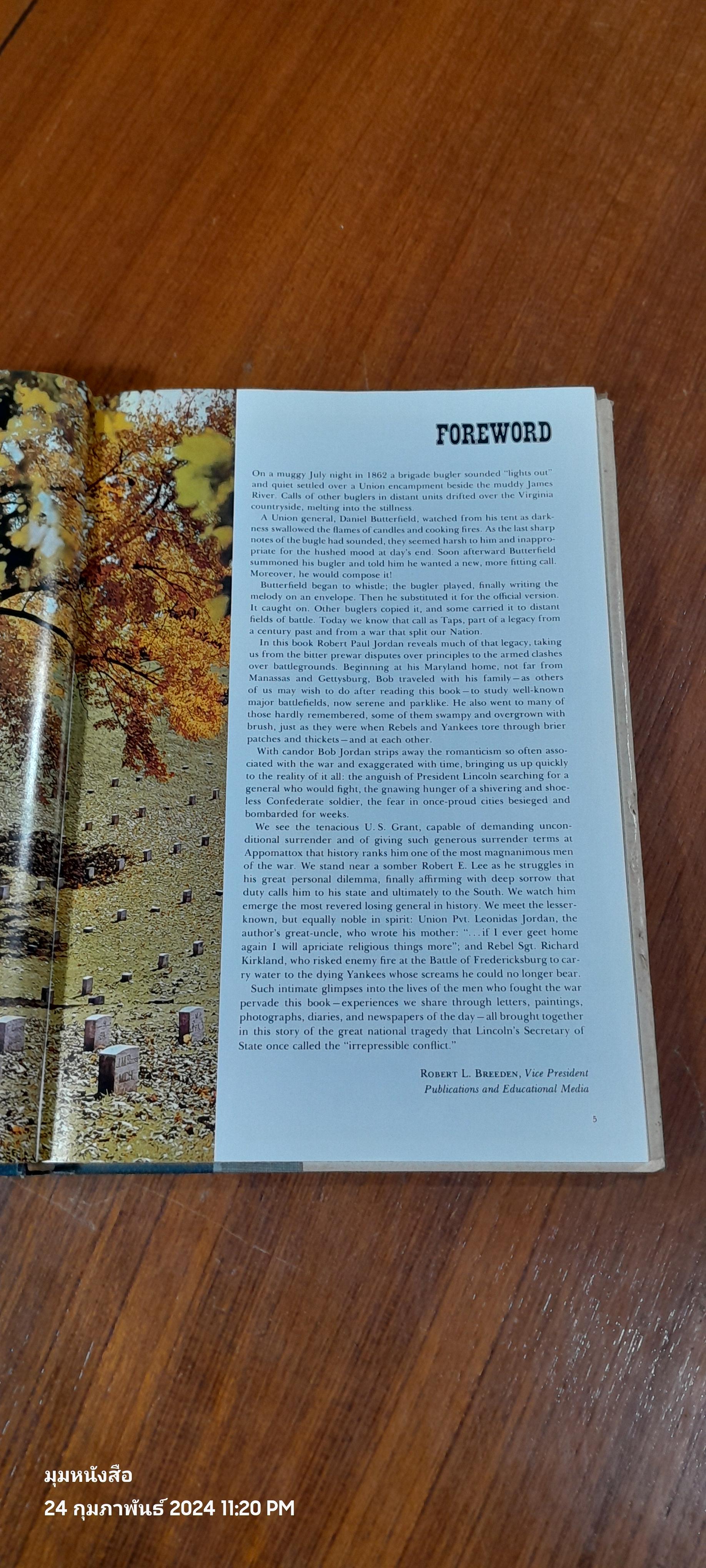 THE CIVIL WAR / ROBERT PAUL JORDAN