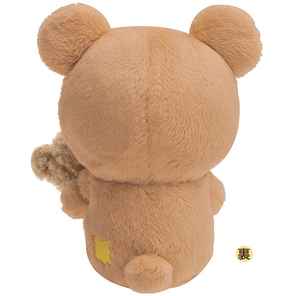 ตุ๊กตา Rilakkuma - Chairoi Koguma and Doll แบบ Chairoi Koguma ถือตุ๊กตา ขนาด 17 x 10 x 9.5 ซม.