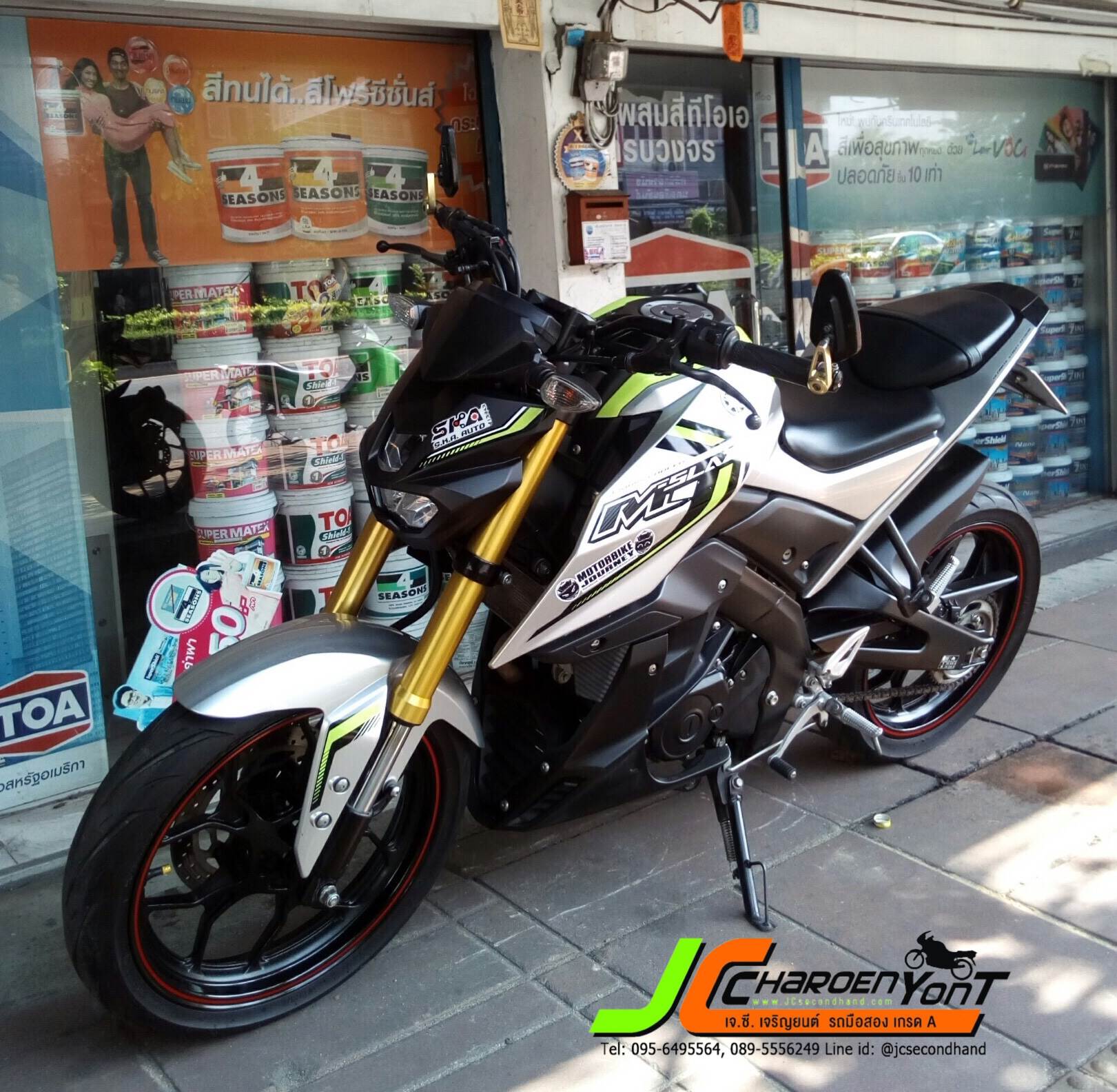 ** รถบ้านมือเดียวมาอีกแล้ว** YAMAHA M-SLAZ 150 จดทะเบียนปลายปี59 สภาพสวยใหม่ ดูดี