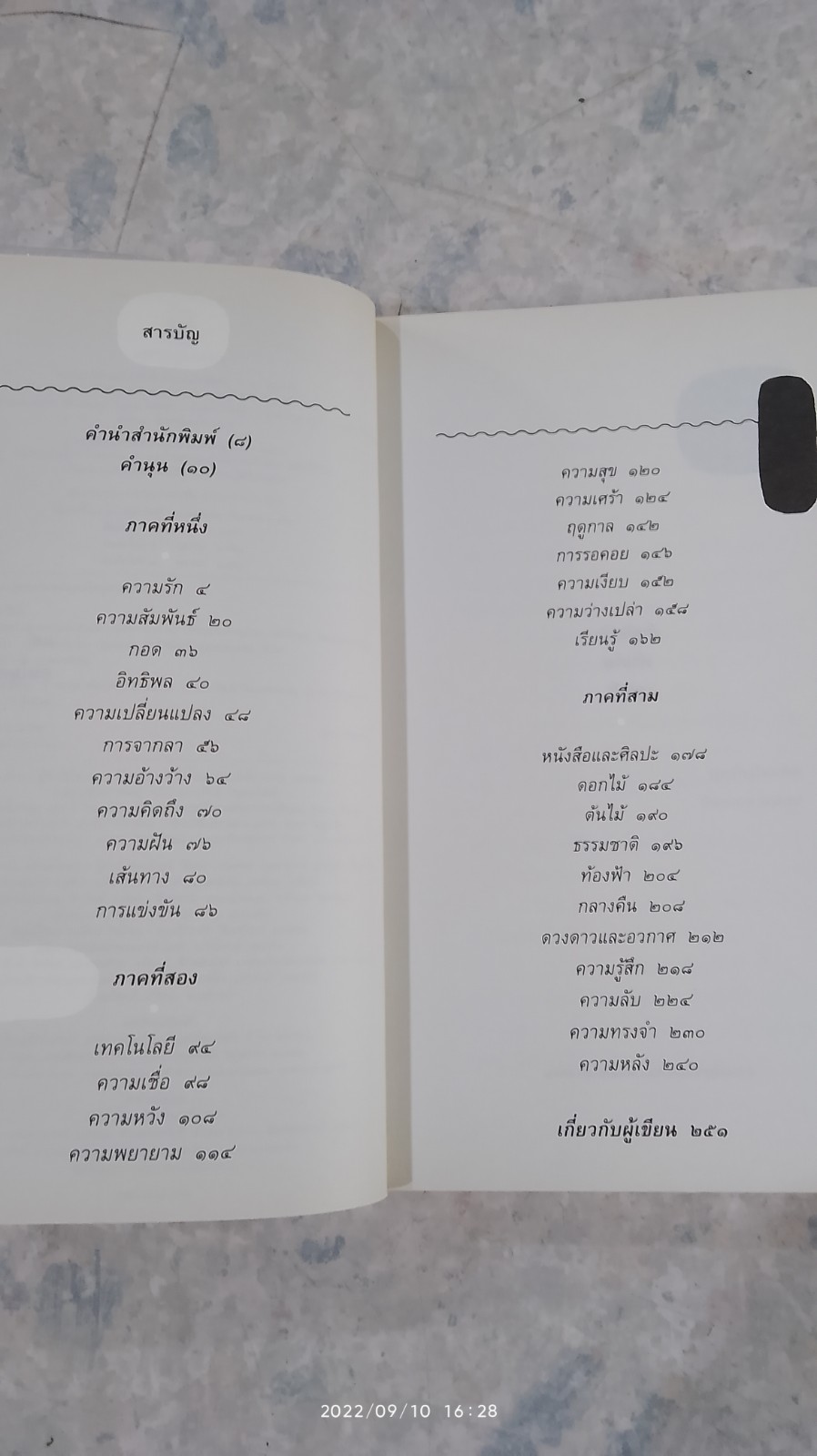 กาลครั้งหนึ่งทุกสถานที่เคยมีความรัก / นิ้วกลม