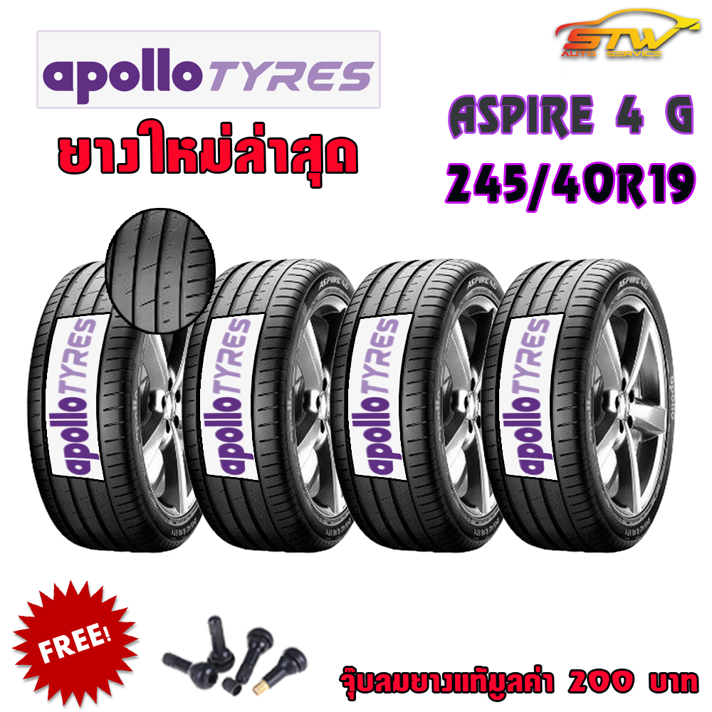 ยาง APOLLO ASPIRE 4G 245/40R19