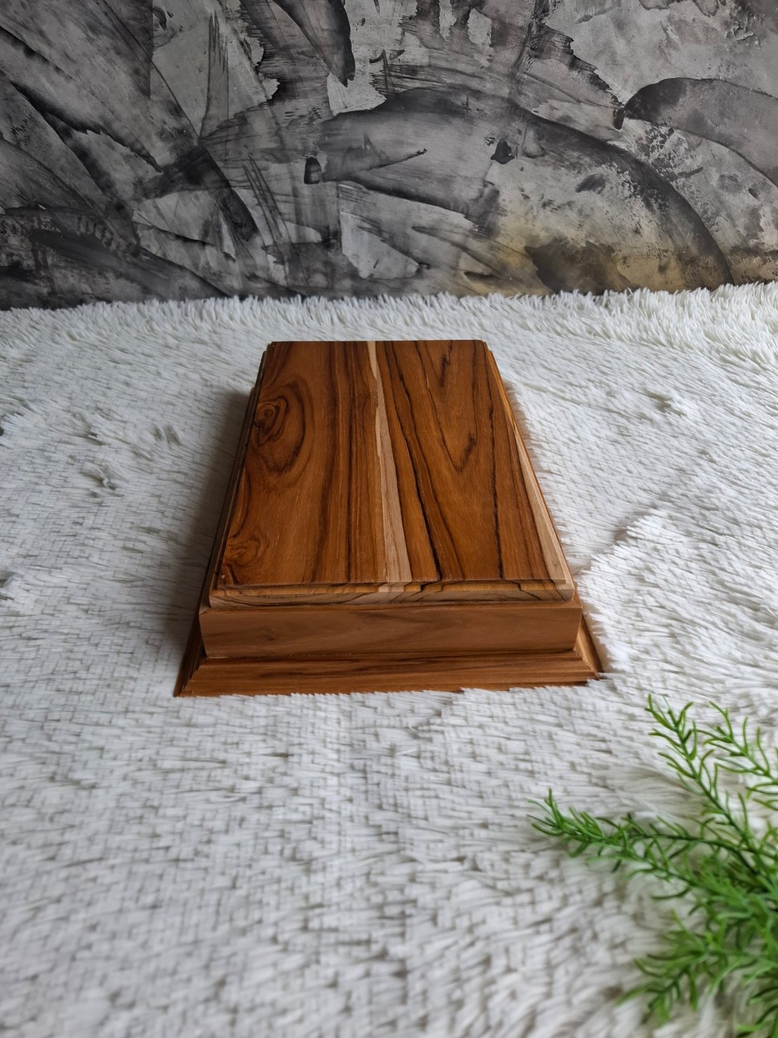 แท่นว่างไม้สัก (ใหญ่)