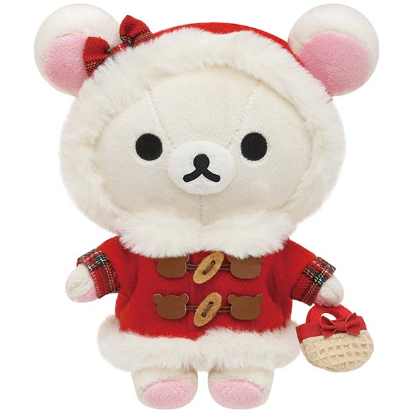 ตุ๊กตา Rilakkuma Wonder Christmas 2023 แบบ Korilakkuma ขนาด 15.5 x 14 x 8 ซม.