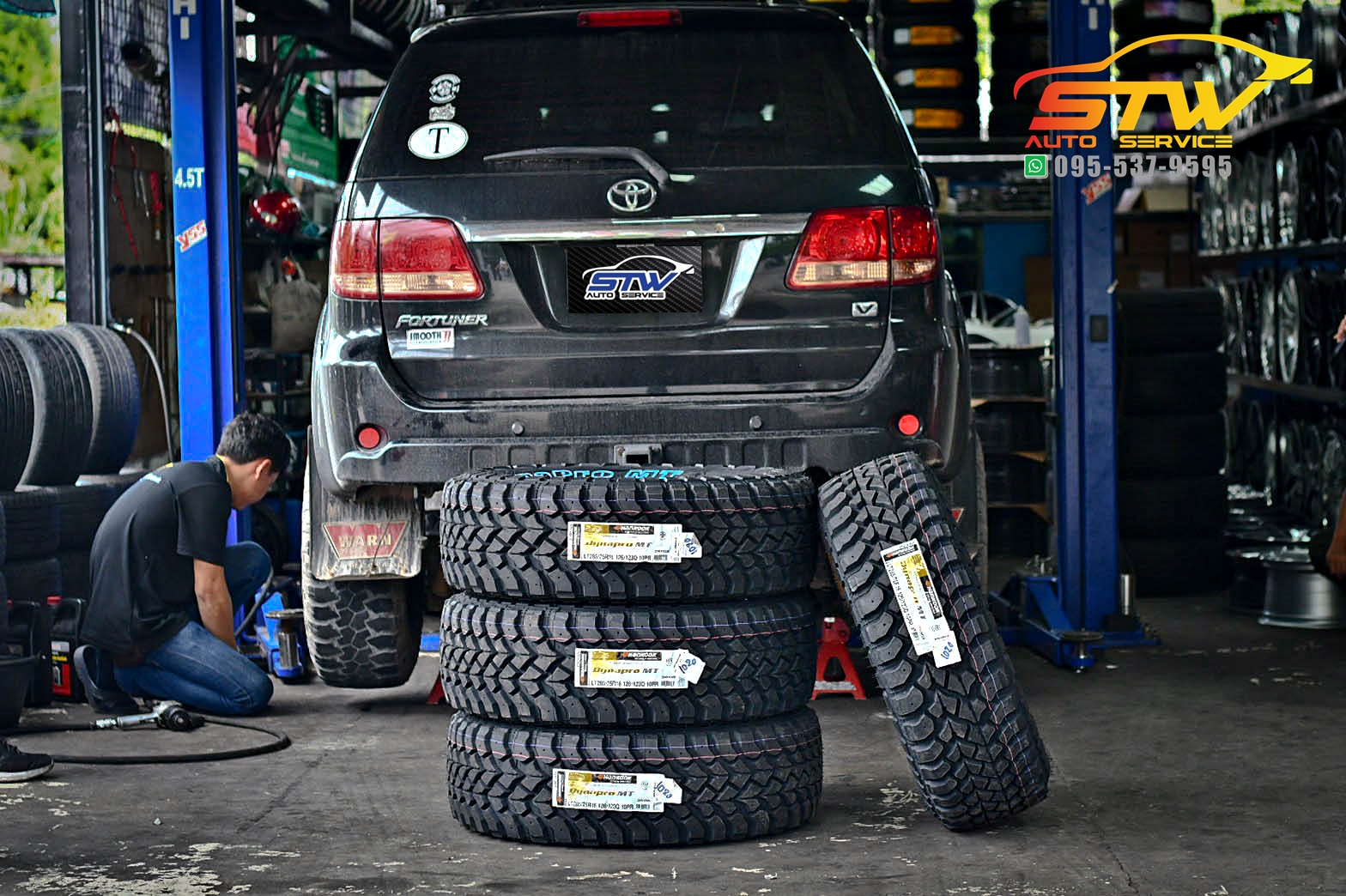 ยางใหม่ HANKOOK Dynapro MT 285/75R16 ราคาพิเศษ