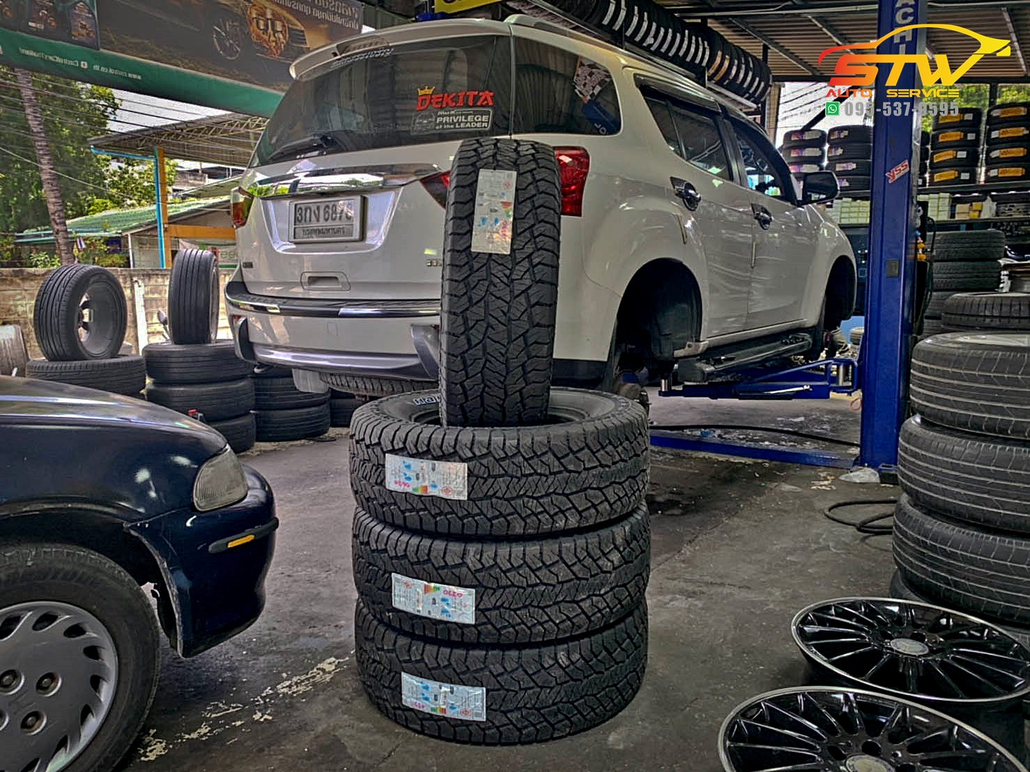 ยางใหม่ HANKOOK AT2 265/70R16 112T