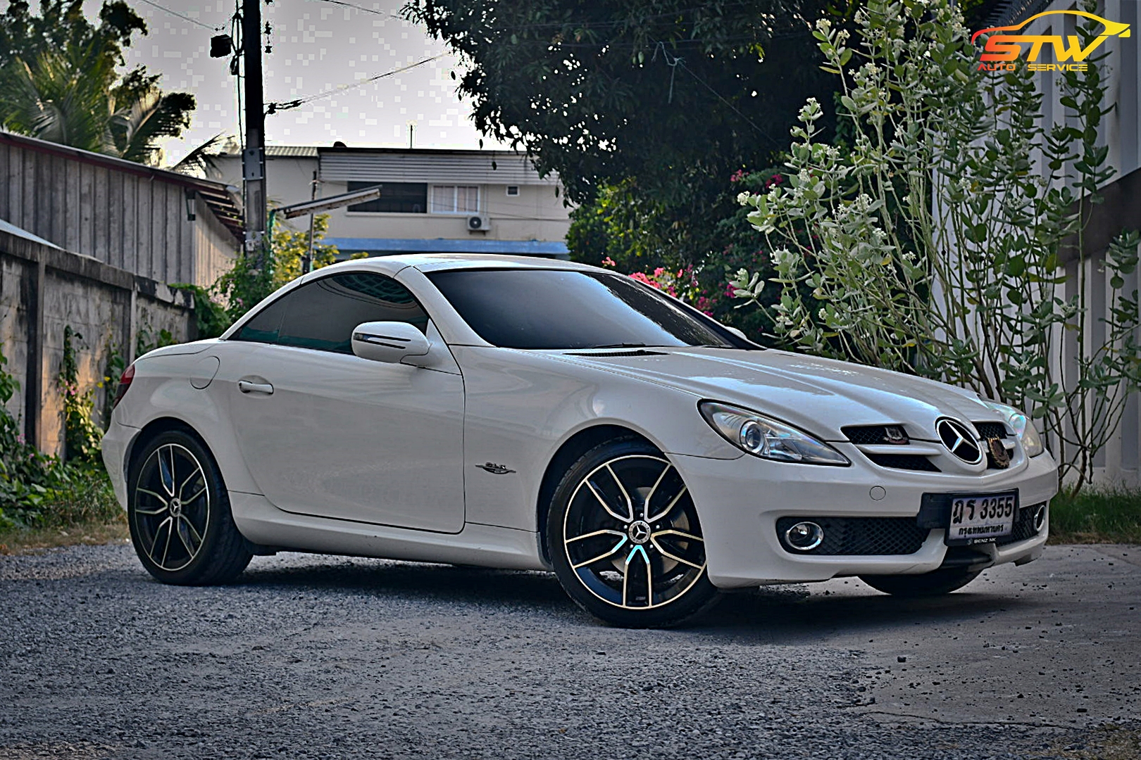 ล้อแม็กซ์ EDITION-8 ขอบ18นิ้ว ติดตั้งใส่ Mercedes Benz SLK200