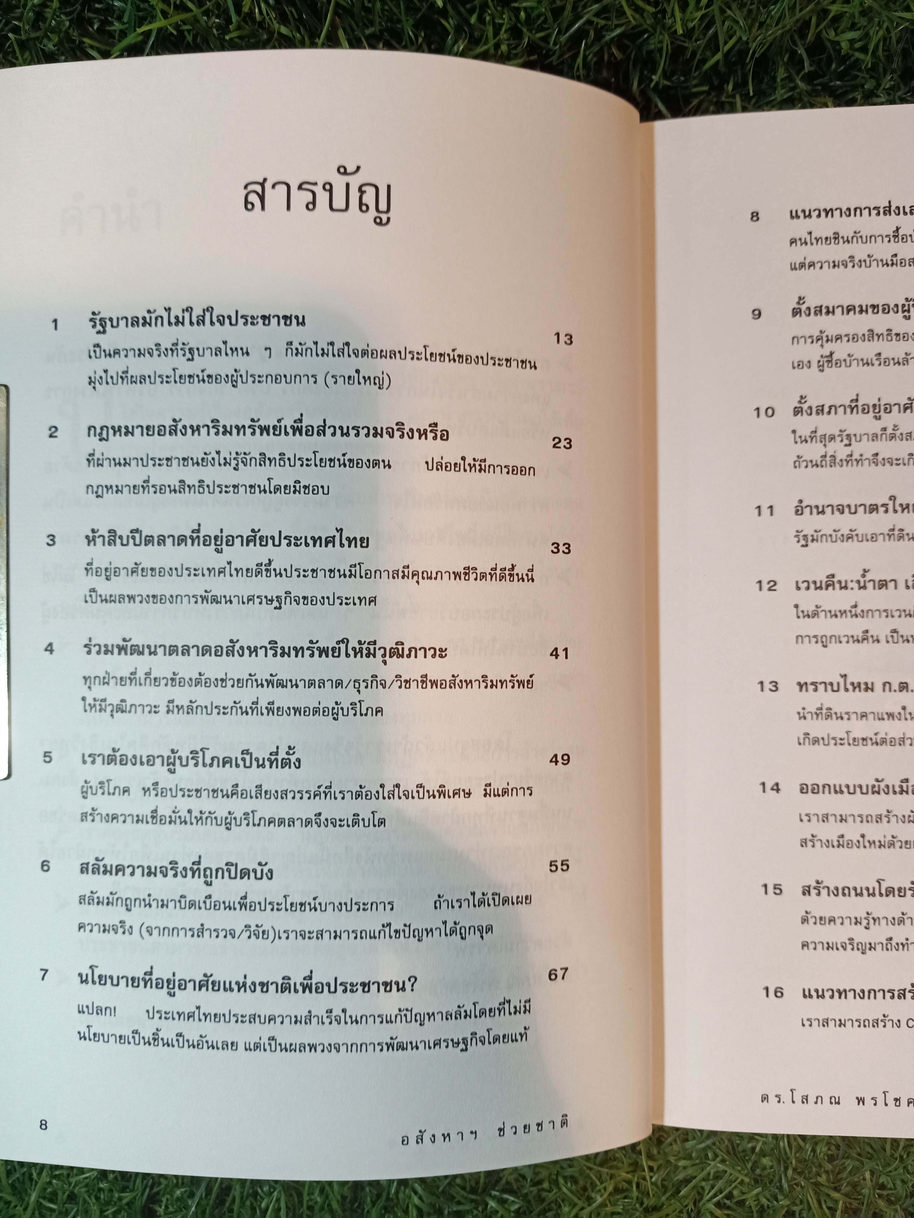 อสังหาฯช่วยชาติ / ดร.โสภณ พรโชคชัย