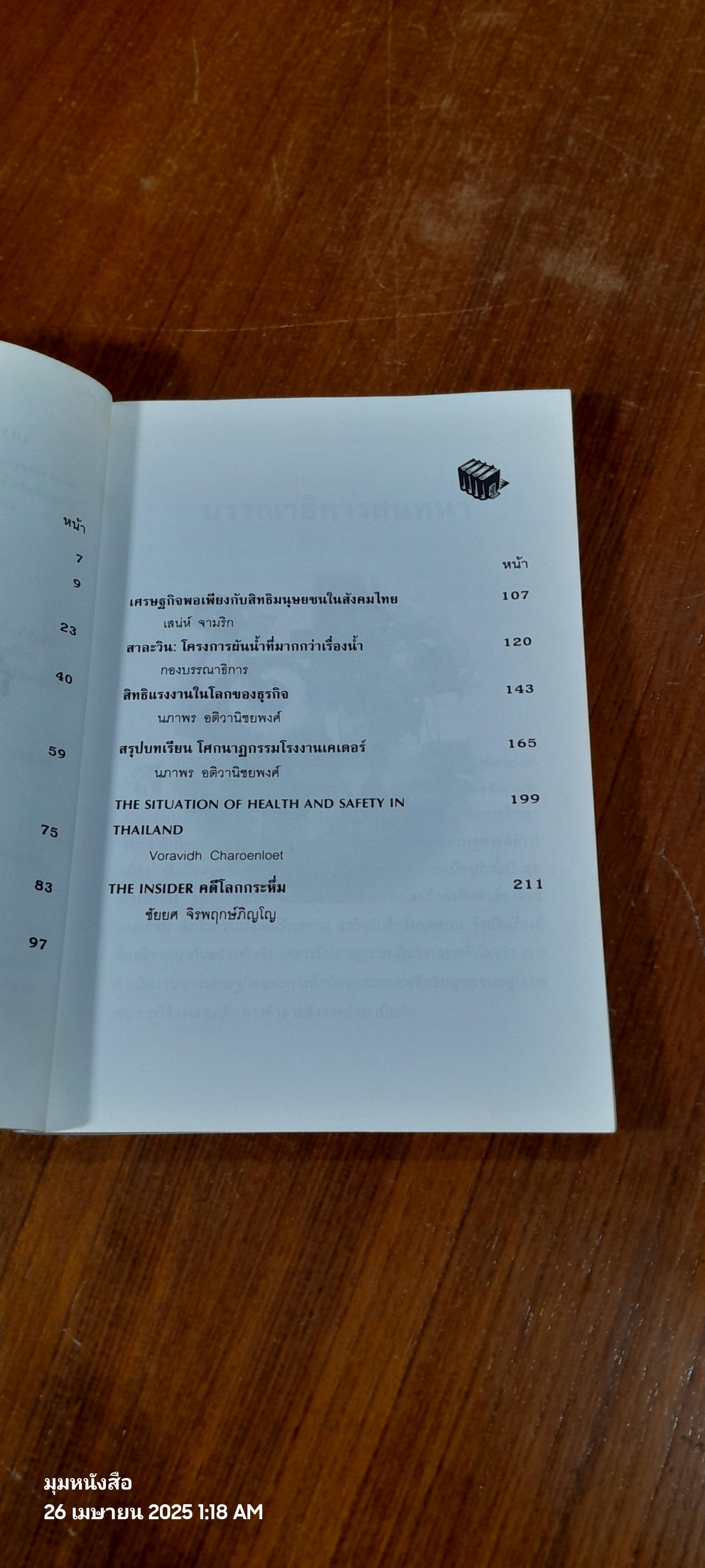 ธุรกิจกับสิทธิมนุษยชน / ณรงค์ เพ็ชรประเสริฐ