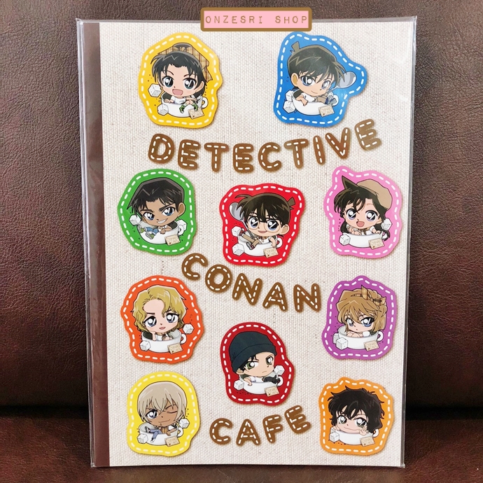 สมุด Detective Conan Cafe (Limited) ขนาด 18.2 x 25.7 ซม. มี 56 หน้า