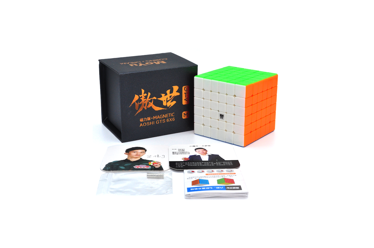 รูบิค Cube MoYu AoShi WRM *New 2022* | MoYu AoShi GTS 6x6 M *มีแม่เหล็ก* | รูบิค 6x6 Rubik