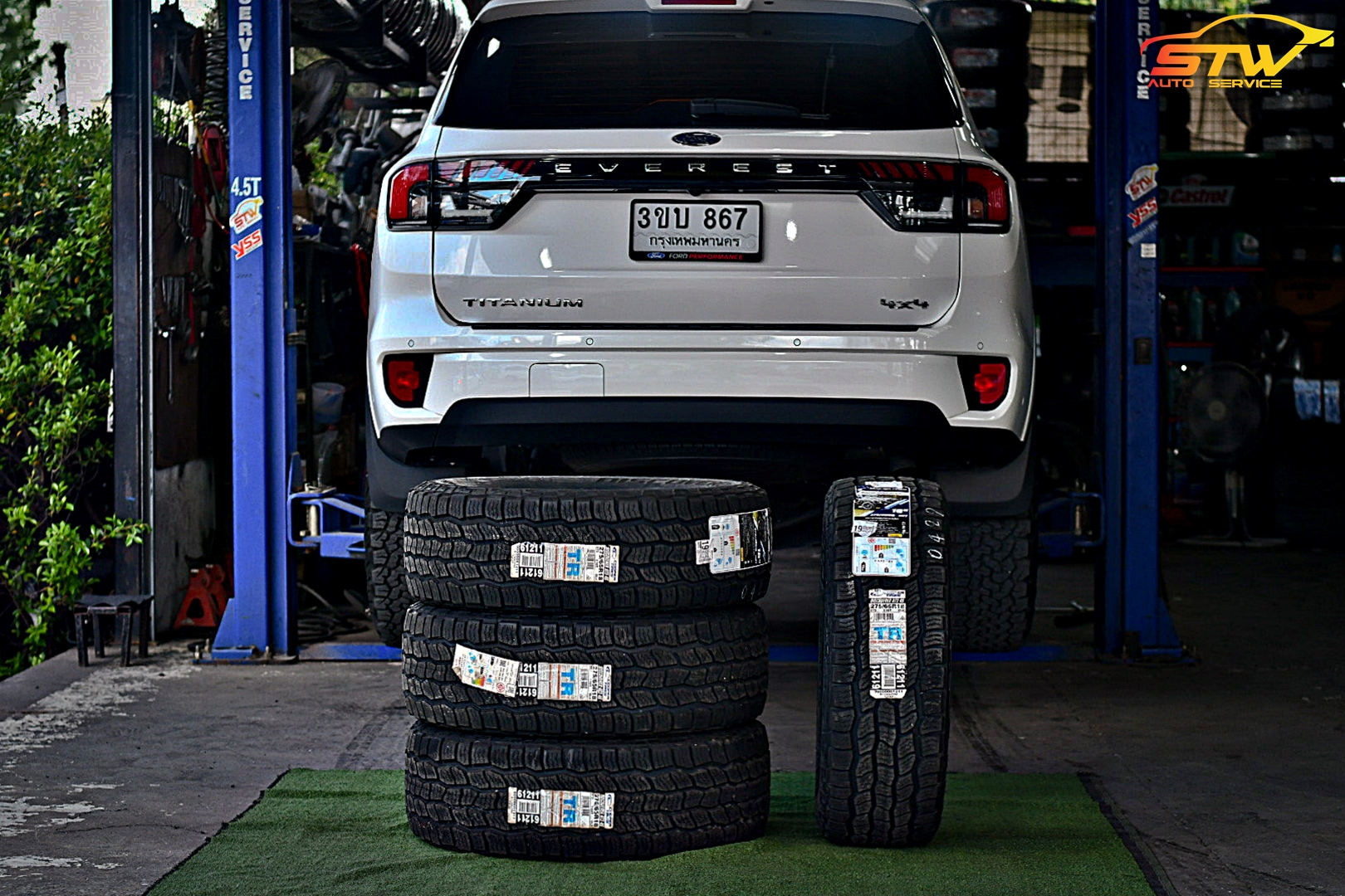 ยาง COOPER DISCOVERER AT3 4S 275/65R18 116T ติดตั้งใส่ FORD EVEREST