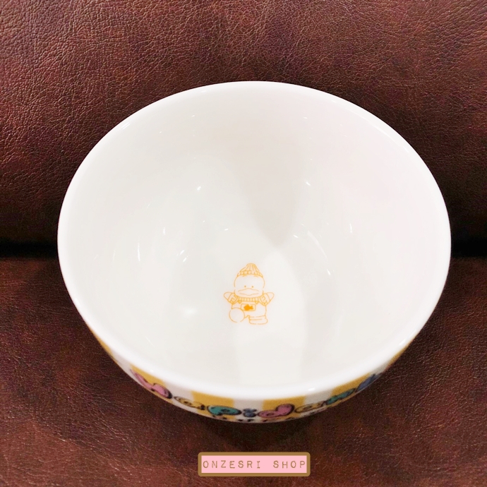 ชามเซรามิค Hapidanbui Ahiru no Pekkle (Limited) ขนาดสูง 7 ซม. เส้นผ่านศูนย์กลาง 12 ซม. ไม่มีวางขายทั่วไป เป็นแบบต้องลุ้นกับทางหน้าร้าน Sanrio ที่ญี่ปุ่นเท่านั้น