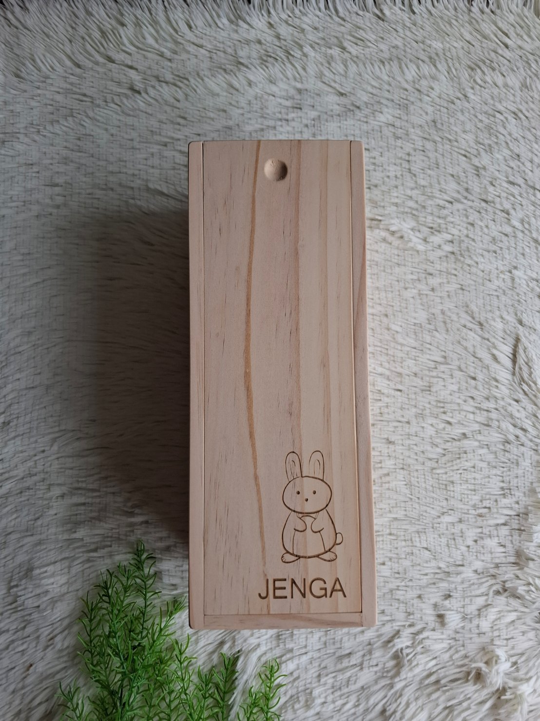 กล่องไม้ฝาแบบสไลด์