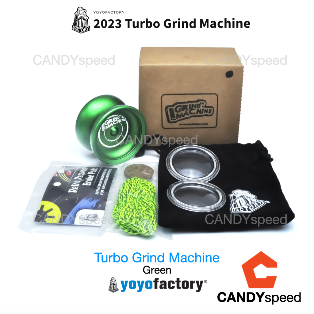 yoyo โยโย่ yoyofactory Turbo Grind Machine 2023 ตัว top responsive yoyo hi-end | by CANDYspeed