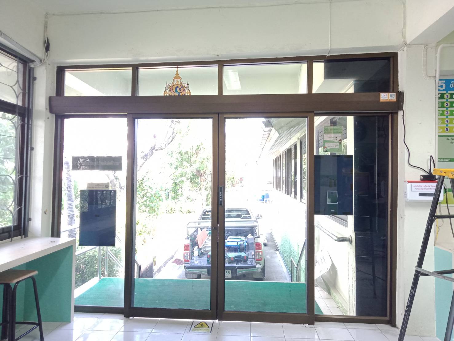 ชุดขับเคลื่อนประตูอัตโนมัติ KATAUTODOOR บานคู่กรอบ