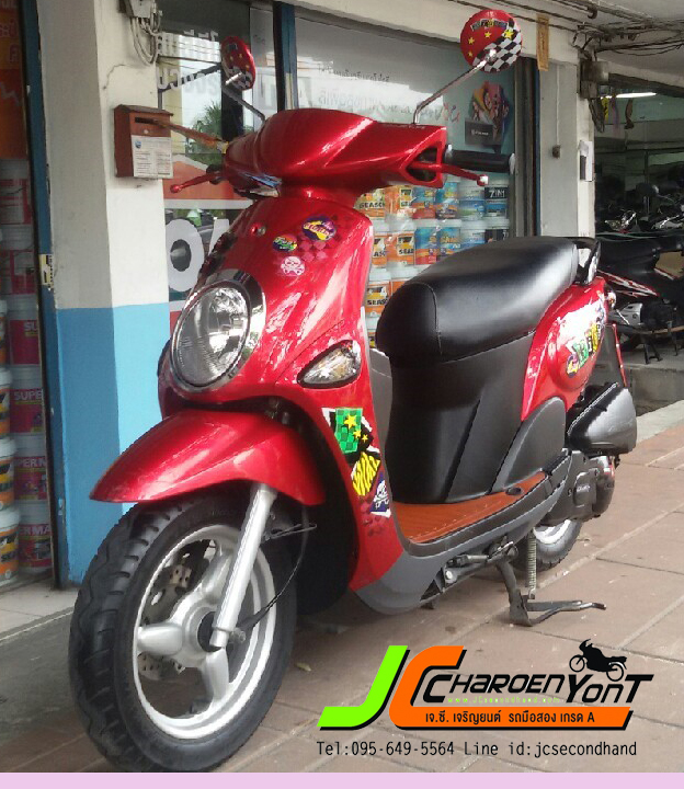 YAMAHA FIORE ปลายปี 54 หัวฉีด ประหยัดน้ำมันสุดๆ