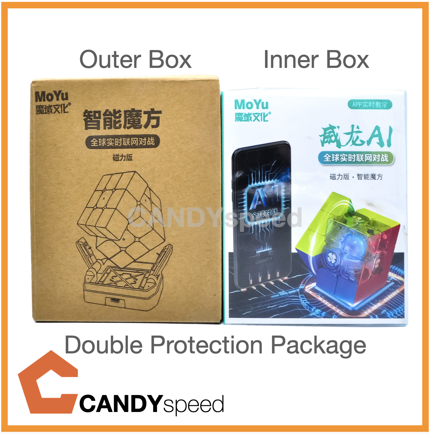 Rubik อัจฉริยะ MoYu WeiLong AI 3x3 Cube | By CANDYspeed