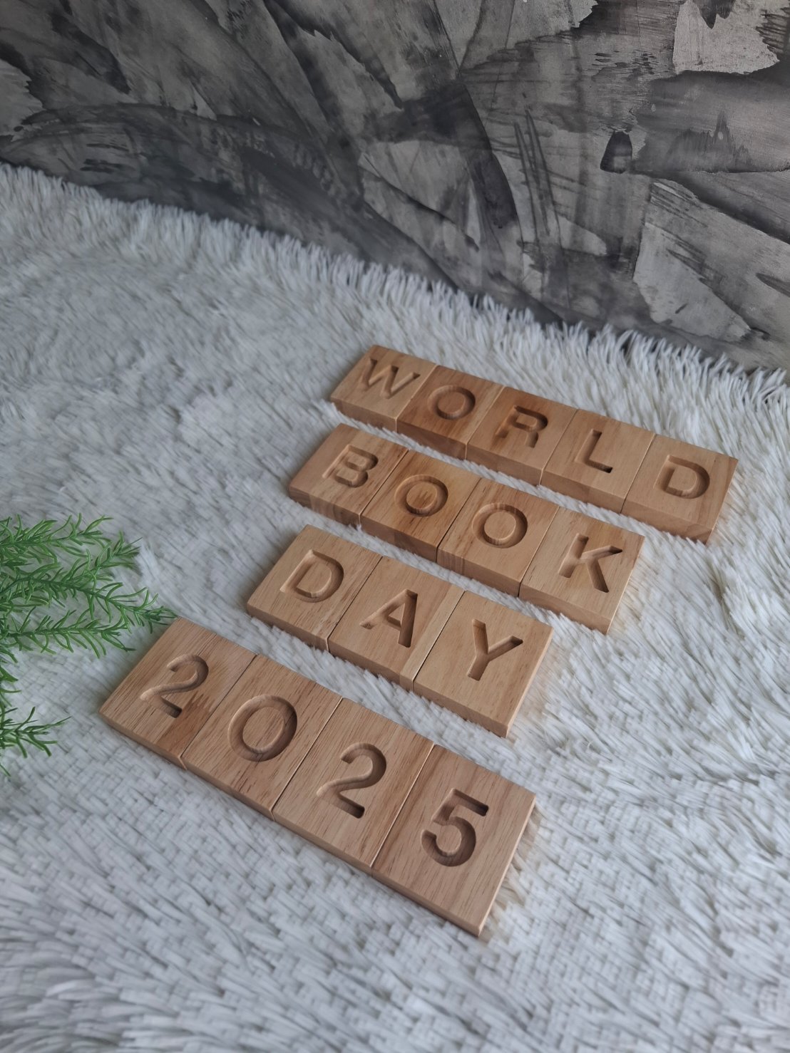 ป้ายคำอักษรไม้