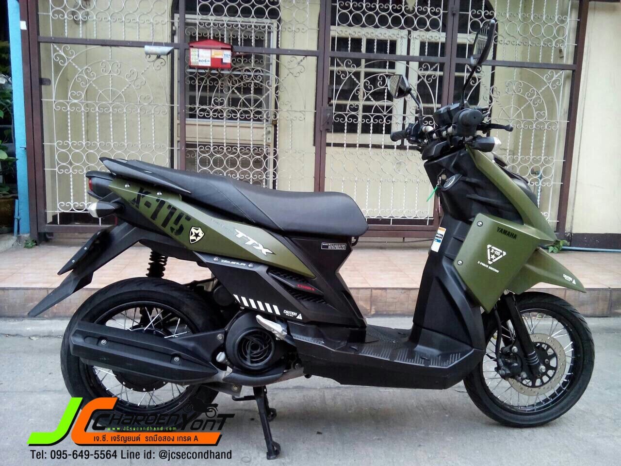 YAMAHA TTX (limited edition) ลายทหาร ปลายปี55 รถบ้านแท้ 100% เครื่องดีเดิมๆ เงียบกริ๊บ