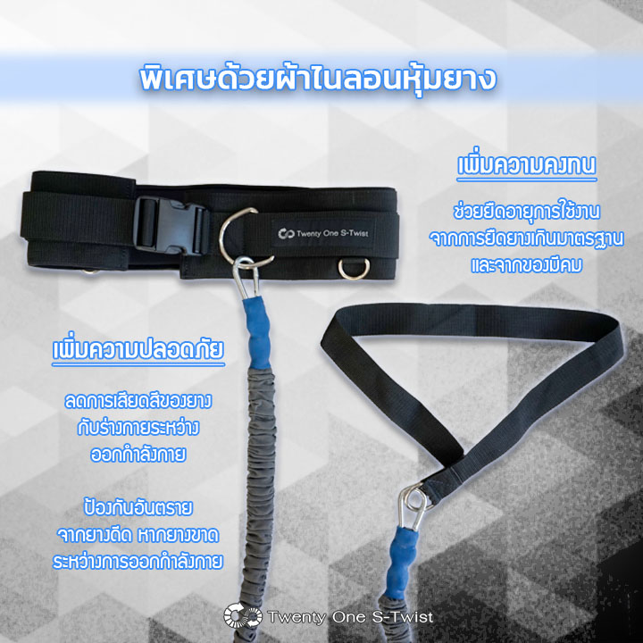 ชุดยางยืดสำหรับฝึกความเร็ว Over Speed Trainer