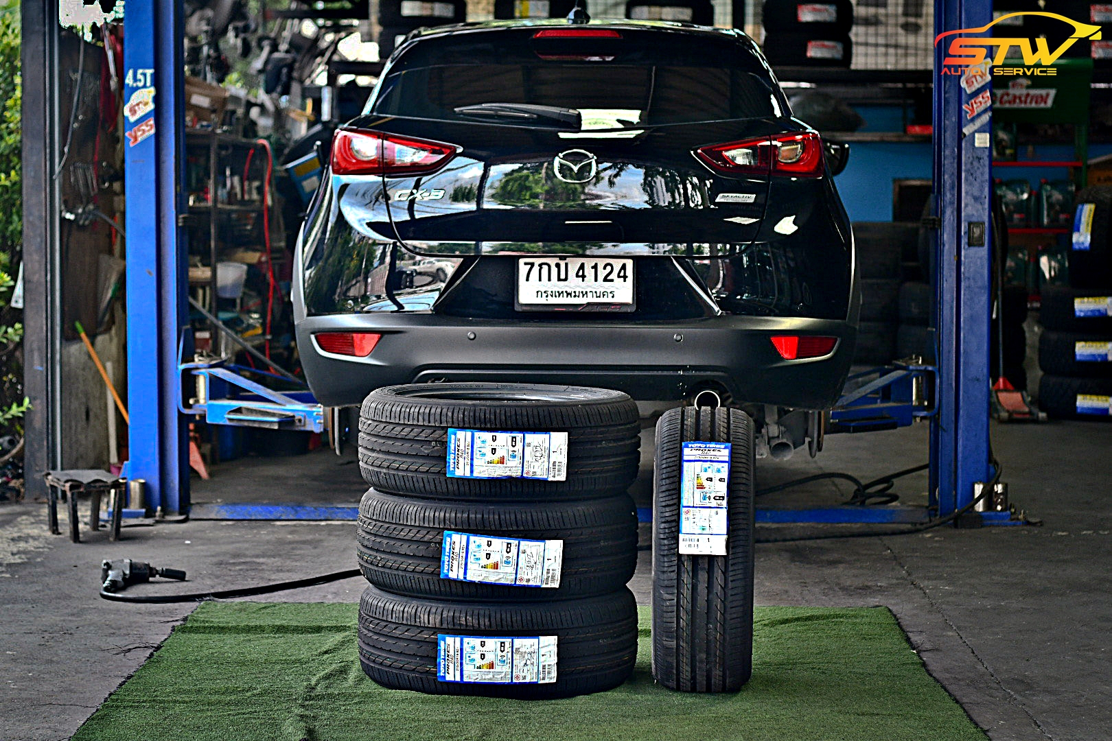 ยาง TOYO PROXES R40 215/50R18 92V ติดตั้งใส่ MAZDA CX-3