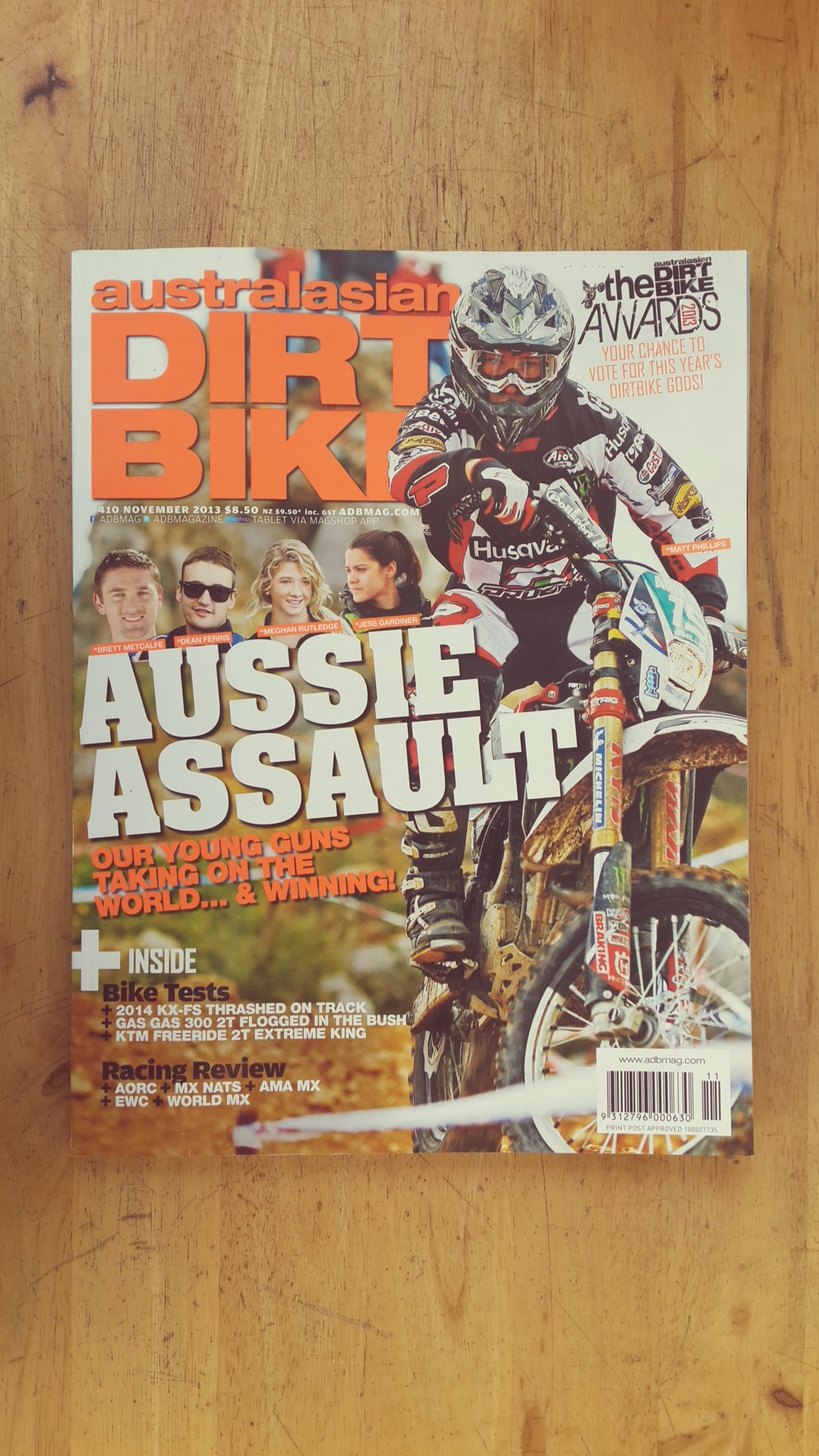 AUSTRALASIAN DIRT BIKE : ISSUE #410 NOVEMBER 2013