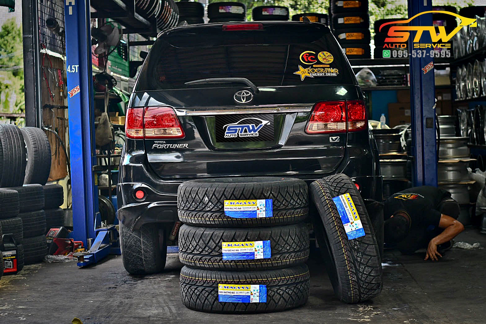 ยางใหม่ SUMAXX MAX RACING 86S 265/60R18 110H