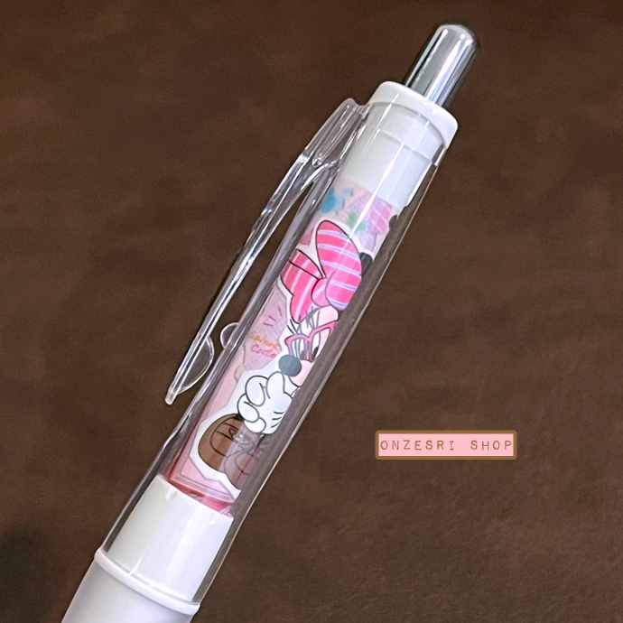 ดินสอกดเขย่าไส้ Dr.Grip ลาย Minnie Mouse (Campus) สีชมพู หัว 0.5
