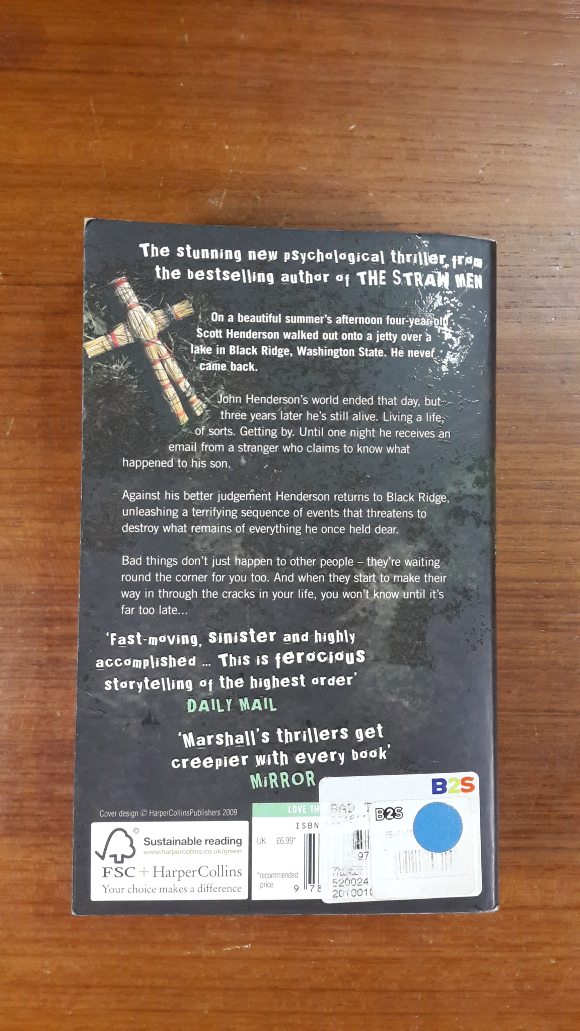 BAD THINGS : MICHAEL MARSHALL