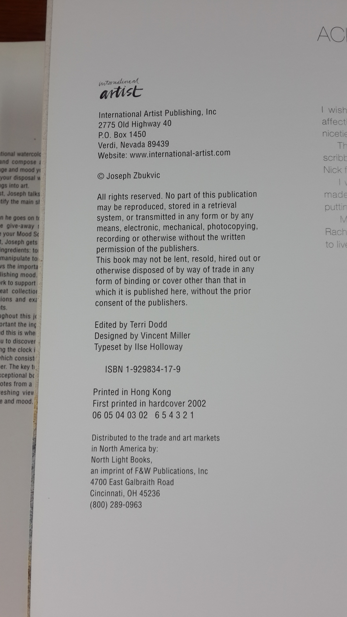 MASTERING ATMOSPHERE & MOOD IN WATERCOLOR BY JOSEPH ZBUKVIC