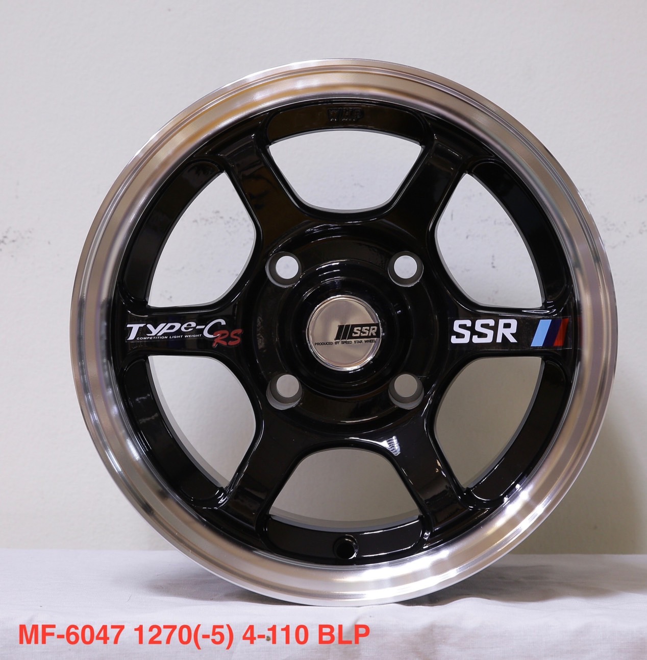 ล้อแม็กซ์ Type-C RS SSR Mf-6047 12x7.0 Et-5 PCD:4x110 (BLP)