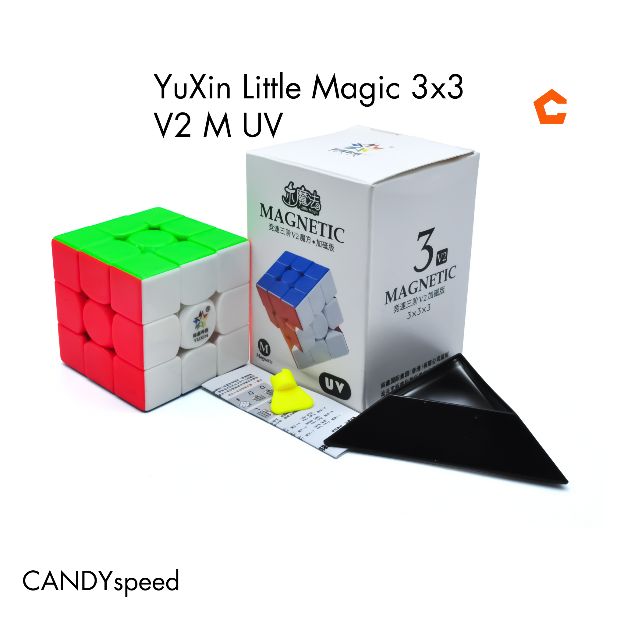 รูบิค Yuxin Little Magic 3x3 V2M | Yuxin Little Magic 3x3 M | *มีแม่เหล็ก* | By CANDYspeed