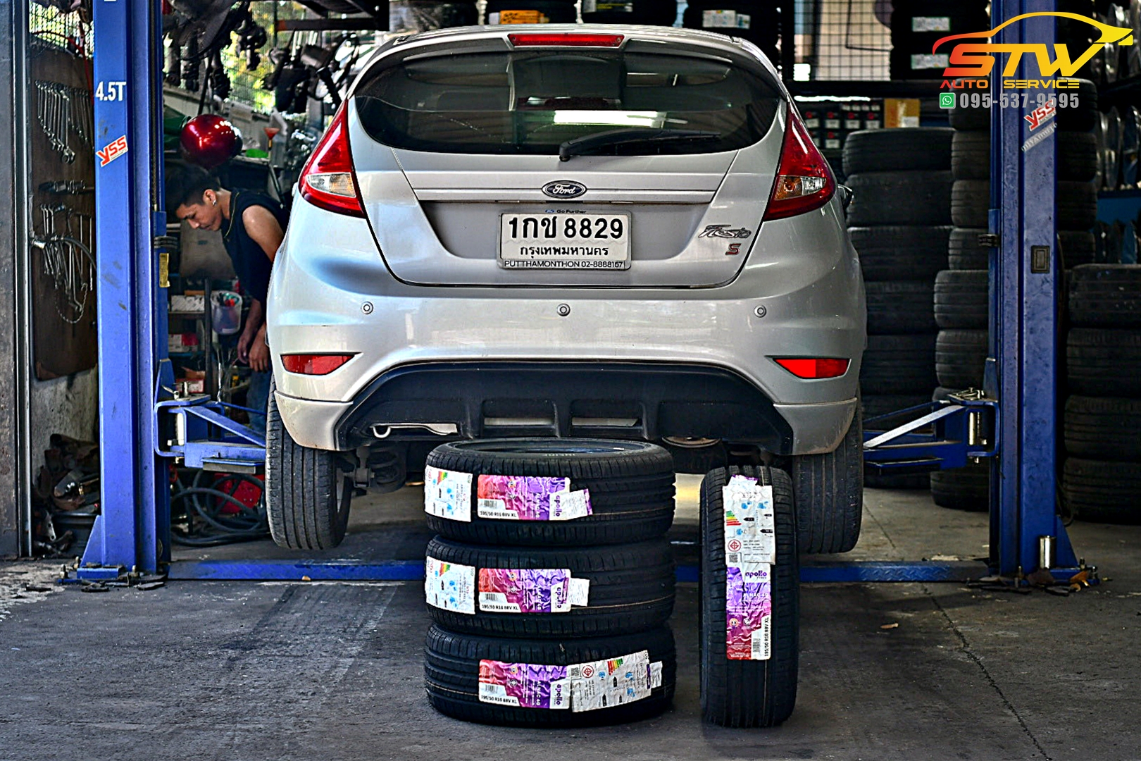 ยางใหม่ APOLLO Alnac 4G 195/50R16 88V