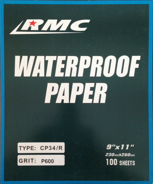 กระดาษทรายน้ำ RMC CP34