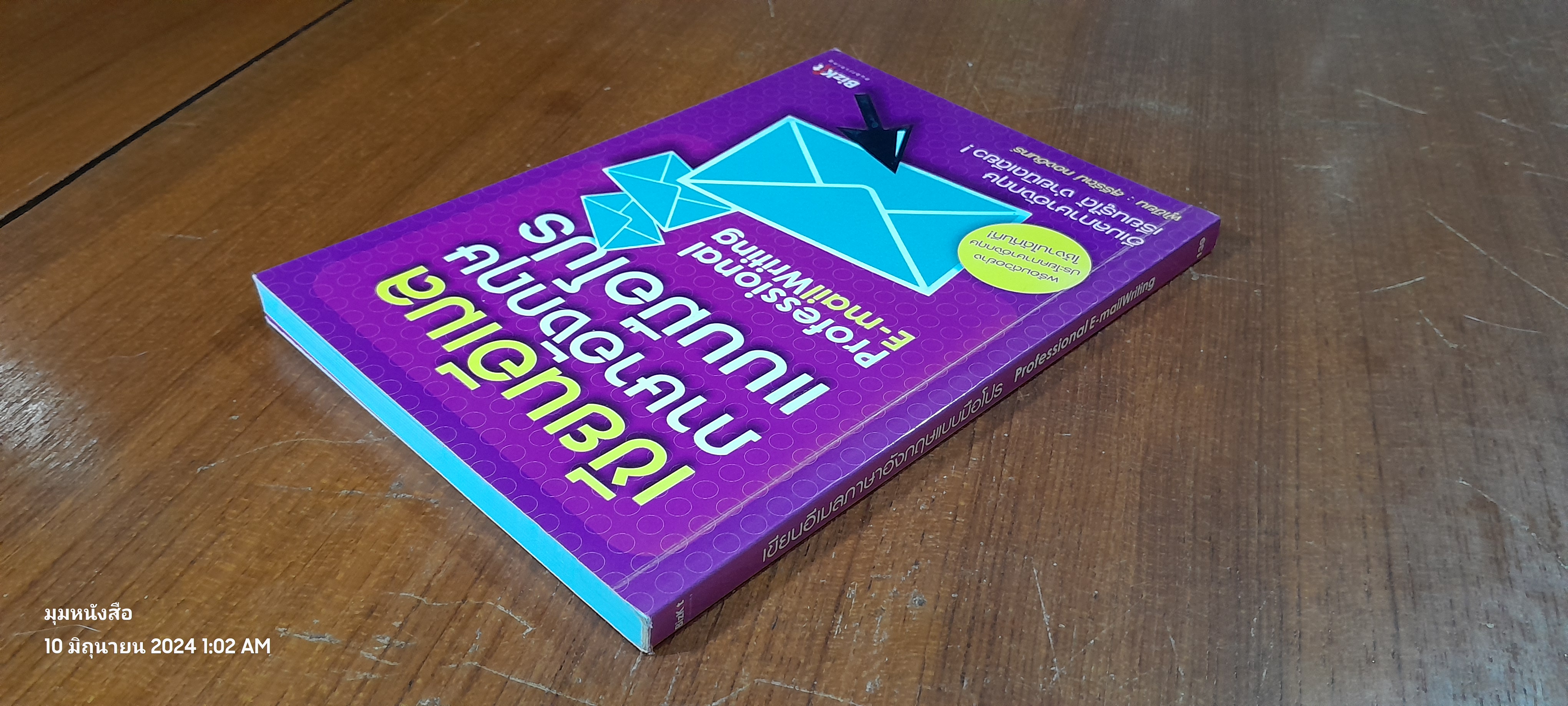 เขียนอีเมลภาษาอังกฤษแบบมือโปร / สุรีรัตน์ ทองอินทร์