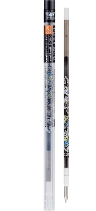 ไส้ปากกา Uni Style Fit ตรงด้ามมีลาย Disney Pixar (Limited) หัว 0.28 - 0.38 มีหลายสีให้เลือก