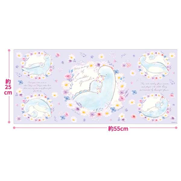 แผ่นรองเม้าส์แบบยาว Sumikko Gurashi Tokage Memories Mouse Pad ขนาด 55 x 25 ซม.