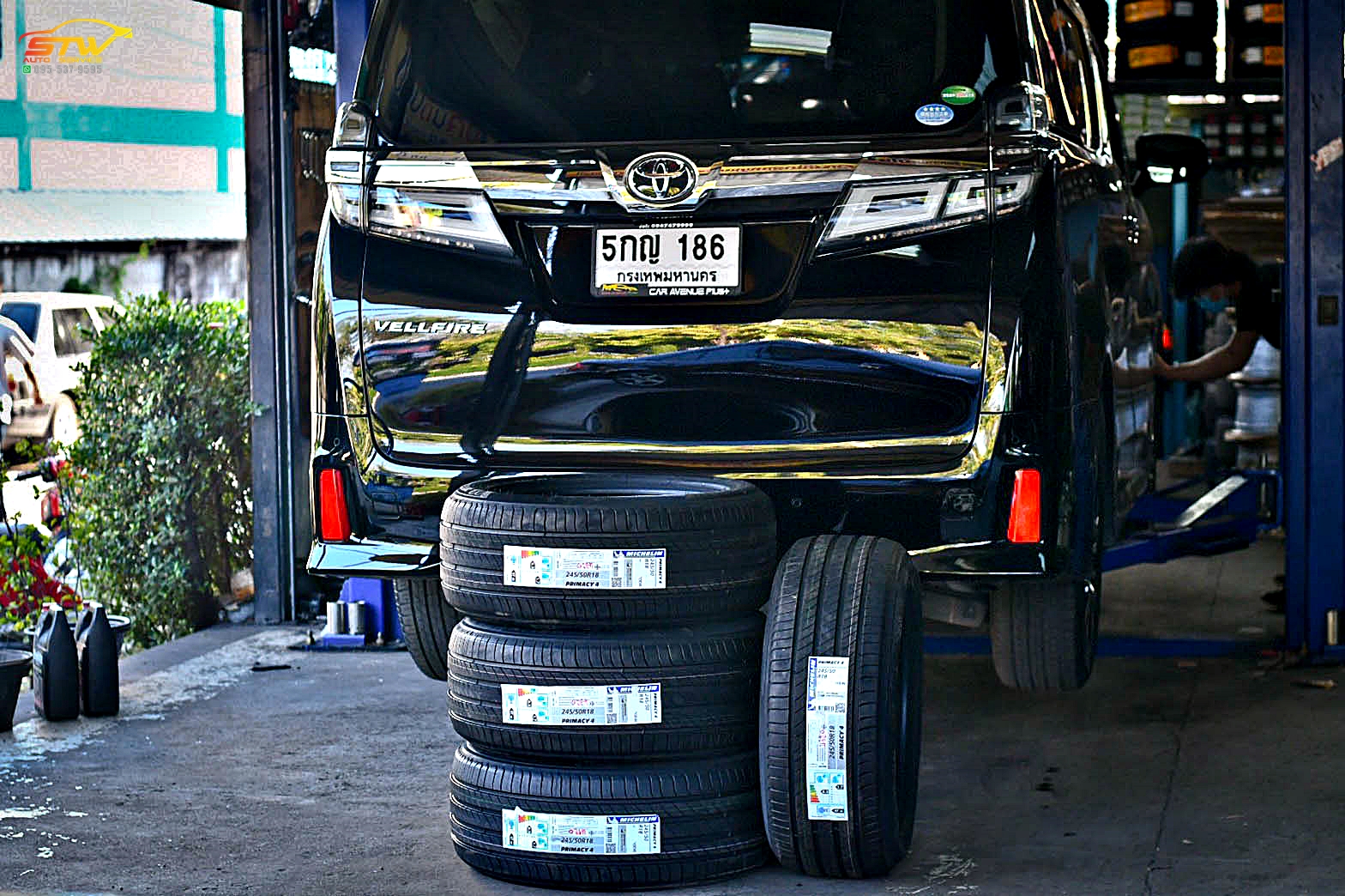 ยางใหม่ MICHELIN Primacy 4 245/50R18 100W