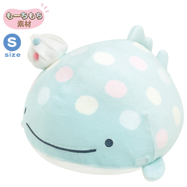 ตุ๊กตา Jinbesan and Ice Kurage ไซส์ S แบบ Jinbesan สีฟ้า ขนาด 11 x 14 x 17.5 ซม.