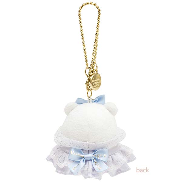 ที่ห้อยกระเป๋าตุ๊กตา Sumikko Gurashi x Maison de FLEUR Bag Charm (Limited) แบบ Shiro Kuma ขนาด 6 x 5 x 5 ซม.